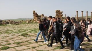 Sortie pedagogique a DJEMILA au profit des etudiants d architecture 24 mars 2022 0671