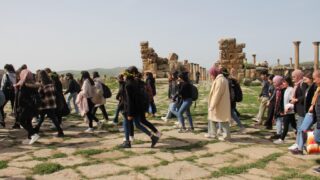 Sortie pedagogique a DJEMILA au profit des etudiants d architecture 24 mars 2022 0674