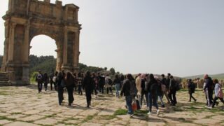 Sortie pedagogique a DJEMILA au profit des etudiants d architecture 24 mars 2022 0677