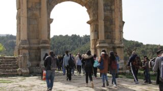 Sortie pedagogique a DJEMILA au profit des etudiants d architecture 24 mars 2022 0679