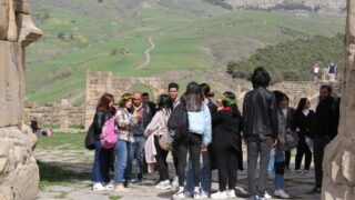 Sortie pedagogique a DJEMILA au profit des etudiants d architecture 24 mars 2022 0690