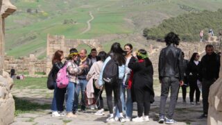 Sortie pedagogique a DJEMILA au profit des etudiants d architecture 24 mars 2022 0691