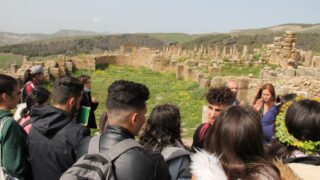 Sortie pedagogique a DJEMILA au profit des etudiants d architecture 24 mars 2022 0696