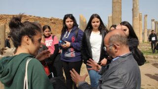 Sortie pedagogique a DJEMILA au profit des etudiants d architecture 24 mars 2022 0708