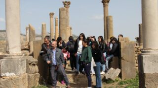 Sortie pedagogique a DJEMILA au profit des etudiants d architecture 24 mars 2022 0720