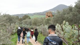 Sortie pedagogique au site antique tubusuptu tiklat au profit des etudiants L1 architecture 27 02 2022093