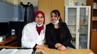 Visite delegation du ministere de la sante 31 Mars 2022 Universite Bejaia 01