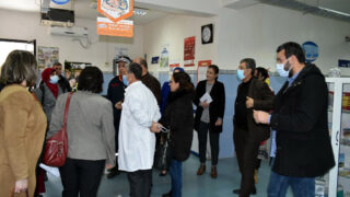 Visite delegation du ministere de la sante 31 Mars 2022 Universite Bejaia 07