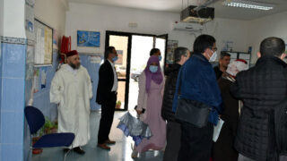 Visite delegation du ministere de la sante 31 Mars 2022 Universite Bejaia 08