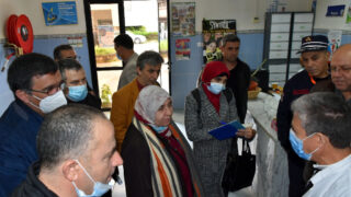 Visite delegation du ministere de la sante 31 Mars 2022 Universite Bejaia 09