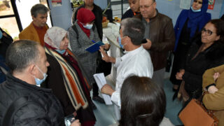 Visite delegation du ministere de la sante 31 Mars 2022 Universite Bejaia 10