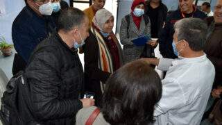 Visite delegation du ministere de la sante 31 Mars 2022 Universite Bejaia 11