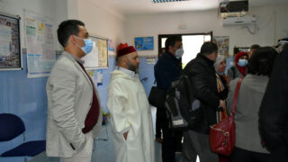 Visite delegation du ministere de la sante 31 Mars 2022 Universite Bejaia 12