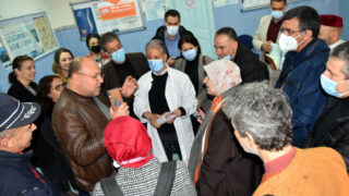 Visite delegation du ministere de la sante 31 Mars 2022 Universite Bejaia 13