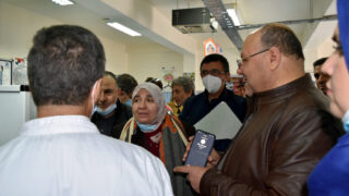 Visite delegation du ministere de la sante 31 Mars 2022 Universite Bejaia 14
