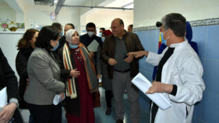 Visite delegation du ministere de la sante 31 Mars 2022 Universite Bejaia 18