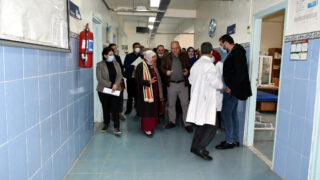 Visite delegation du ministere de la sante 31 Mars 2022 Universite Bejaia 19