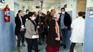 Visite delegation du ministere de la sante 31 Mars 2022 Universite Bejaia 20