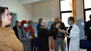 Visite delegation du ministere de la sante 31 Mars 2022 Universite Bejaia 29