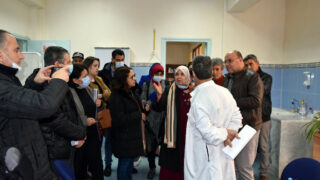 Visite delegation du ministere de la sante 31 Mars 2022 Universite Bejaia 33