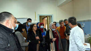 Visite delegation du ministere de la sante 31 Mars 2022 Universite Bejaia 34