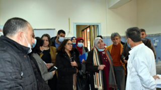 Visite delegation du ministere de la sante 31 Mars 2022 Universite Bejaia 35