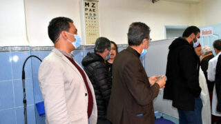 Visite delegation du ministere de la sante 31 Mars 2022 Universite Bejaia 38