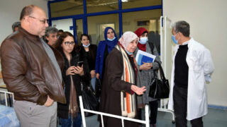 Visite delegation du ministere de la sante 31 Mars 2022 Universite Bejaia 50
