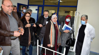 Visite delegation du ministere de la sante 31 Mars 2022 Universite Bejaia 51