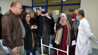 Visite delegation du ministere de la sante 31 Mars 2022 Universite Bejaia 52