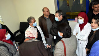 Visite delegation du ministere de la sante 31 Mars 2022 Universite Bejaia 57