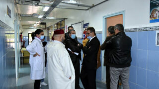 Visite delegation du ministere de la sante 31 Mars 2022 Universite Bejaia 62