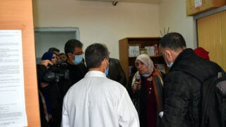 Visite delegation du ministere de la sante 31 Mars 2022 Universite Bejaia 67