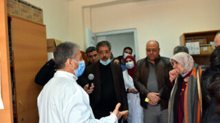 Visite delegation du ministere de la sante 31 Mars 2022 Universite Bejaia 72