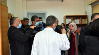 Visite delegation du ministere de la sante 31 Mars 2022 Universite Bejaia 73