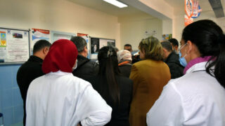 Visite delegation du ministere de la sante 31 Mars 2022 Universite Bejaia 81