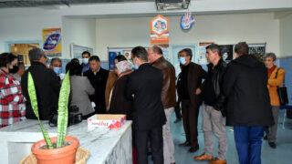 Visite delegation du ministere de la sante 31 Mars 2022 Universite Bejaia 84