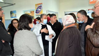 Visite delegation du ministere de la sante 31 Mars 2022 Universite Bejaia 85