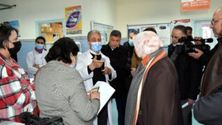 Visite delegation du ministere de la sante 31 Mars 2022 Universite Bejaia 87