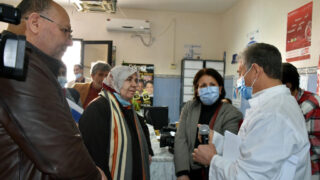 Visite delegation du ministere de la sante 31 Mars 2022 Universite Bejaia 94