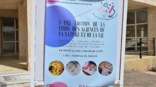 1ere edition de la foire des sciences de la nature et de la vie 14 juin 2022 au campus EL Kseur001