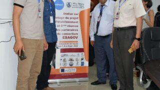 la 8 ème réunion des partenaires du consortium ESAGOV. 113 lancement de latelier sur le pilotage du projet d etablissement et la 8eme reunion des partenaires du consortium ESAGOV du 07 a 128