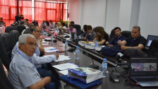 la 8 ème réunion des partenaires du consortium ESAGOV. 160 lancement de latelier sur le pilotage du projet d etablissement et la 8eme reunion des partenaires du consortium ESAGOV du 07 a 177