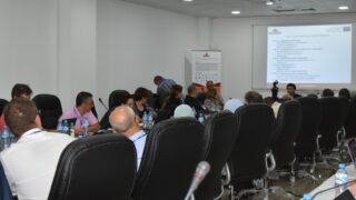 la 8 ème réunion des partenaires du consortium ESAGOV. 121 lancement de latelier sur le pilotage du projet d etablissement et la 8eme reunion des partenaires du consortium ESAGOV du 07 a 19