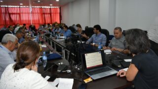 la 8 ème réunion des partenaires du consortium ESAGOV. 203 lancement de latelier sur le pilotage du projet d etablissement et la 8eme reunion des partenaires du consortium ESAGOV du 07 a 210