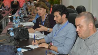 la 8 ème réunion des partenaires du consortium ESAGOV. 205 lancement de latelier sur le pilotage du projet d etablissement et la 8eme reunion des partenaires du consortium ESAGOV du 07 a 212