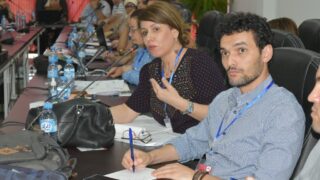 la 8 ème réunion des partenaires du consortium ESAGOV. 207 lancement de latelier sur le pilotage du projet d etablissement et la 8eme reunion des partenaires du consortium ESAGOV du 07 a 214