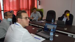 la 8 ème réunion des partenaires du consortium ESAGOV. 202 lancement de latelier sur le pilotage du projet d etablissement et la 8eme reunion des partenaires du consortium ESAGOV du 07 a 218