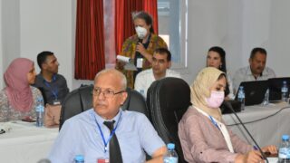 la 8 ème réunion des partenaires du consortium ESAGOV. 214 lancement de latelier sur le pilotage du projet d etablissement et la 8eme reunion des partenaires du consortium ESAGOV du 07 a 223