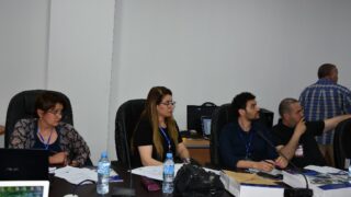 la 8 ème réunion des partenaires du consortium ESAGOV. 216 lancement de latelier sur le pilotage du projet d etablissement et la 8eme reunion des partenaires du consortium ESAGOV du 07 a 225